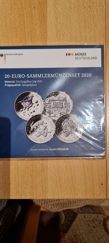 Euro sammlermünzenset 2020 - 20-euro-sammlermünzenset,