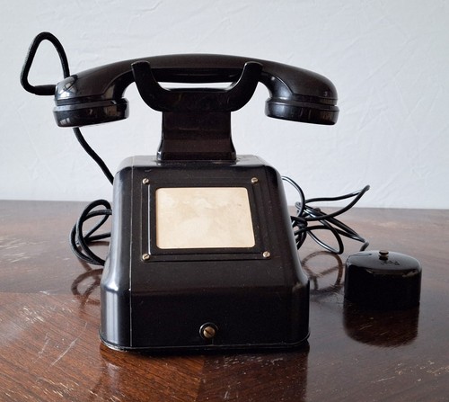 Bakelit telefon deutsche post - bakelit,