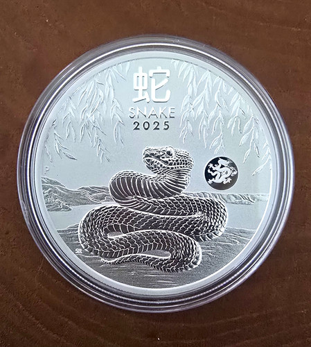 2025 snake silbermünze - snake,