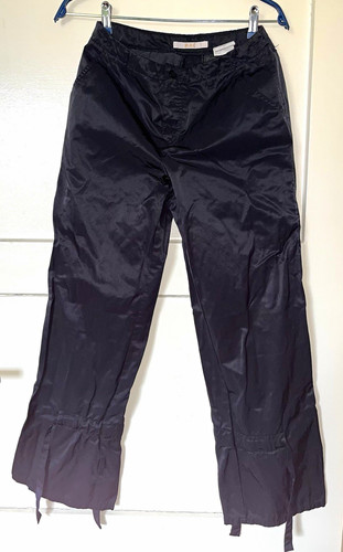 Mac damen glanzhose schwarz - mac,