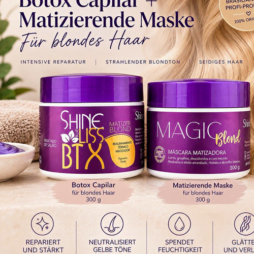 Shine blue magic blond - blue,