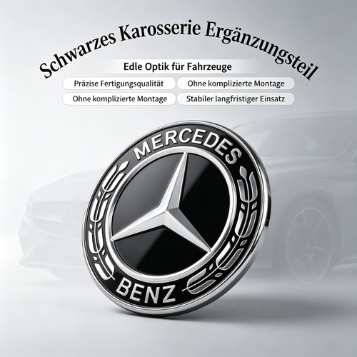 Schwarz glanzend motorhaube - glanzend,