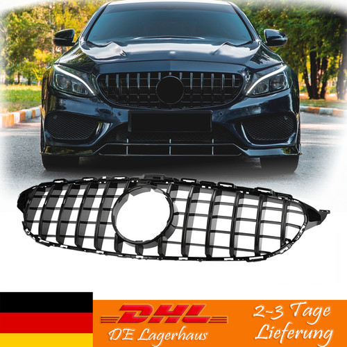 Glanz schwarz kühlergrill - schwarz,