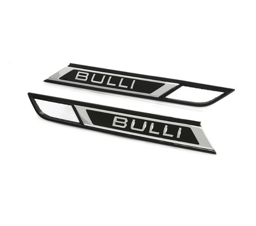 Bulli schriftzug set chrome - schriftzug,