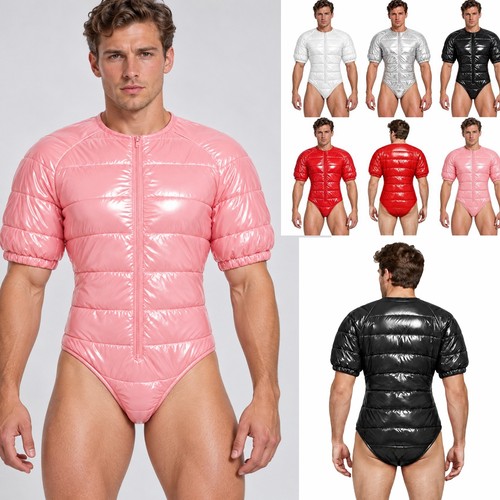 Herren öl glanz bodysuit - herren,