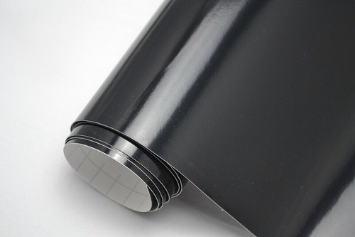 Autofolie schwarz glanz - 3d,
