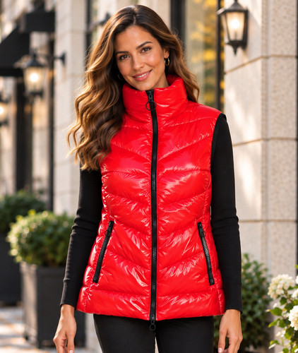 Marc cain lack weste - marc,